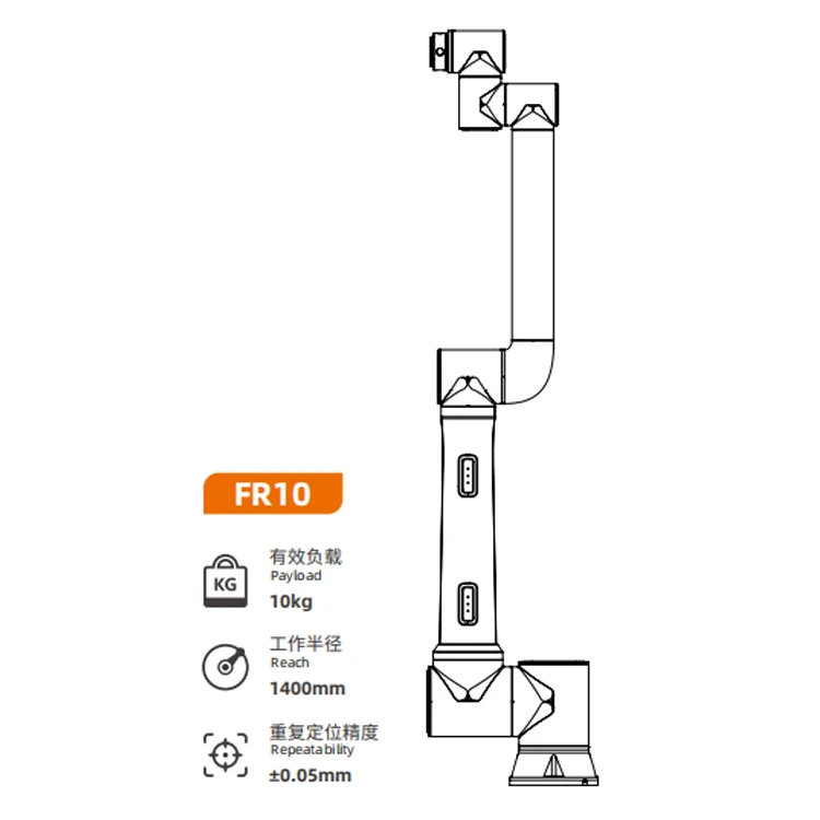 Newly designed six-axis collaborative robots in stock from manufacturers China Rayman company