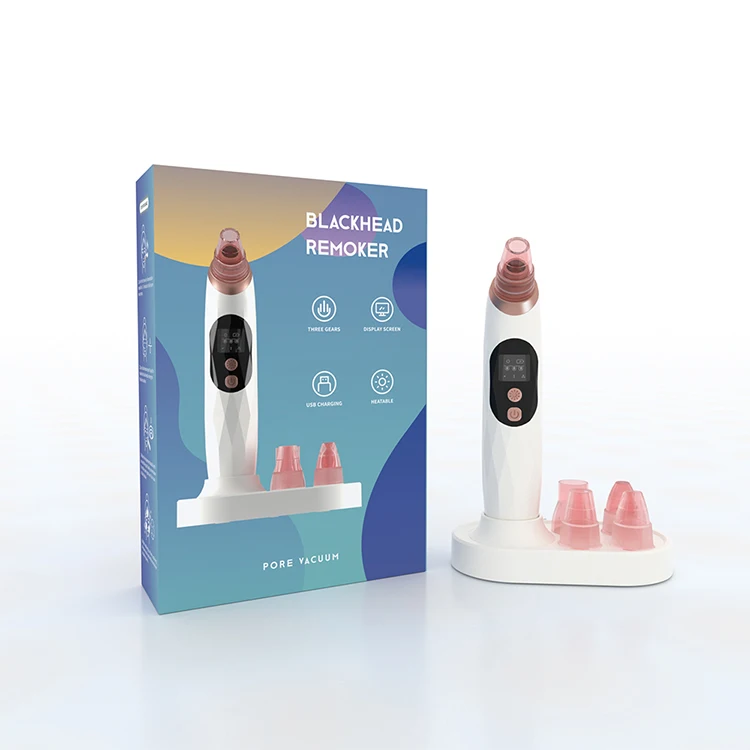Hot Selling Blackhead Remover Pore Vacuum Suction Upgraded Strong Vacuum Suction Facial Comedo Acne Remover Extractor Tool Kit