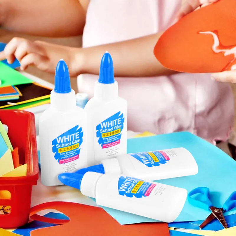 40ML High Quality Paper Craft White Glue For Kids School Students Waterproof Fabric Glue