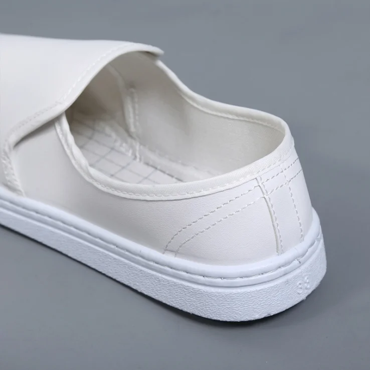 CONCO PVC  canvas white no-hole Mesh shoe antistatic manufacturers for  Clean Room and lab