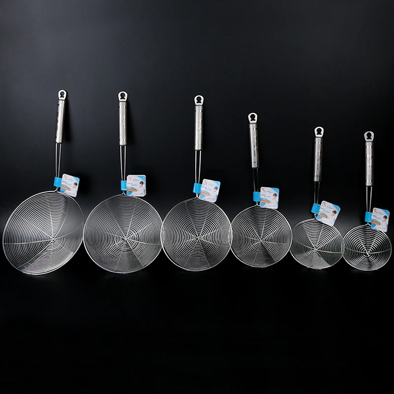 High quality  filter  fried  foods noodle strainer  household kitchen utensils stainless steel strainer