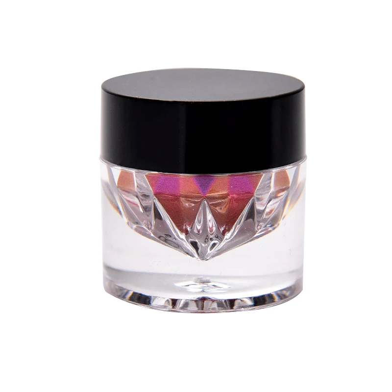 No Brand Vegan 9 Color Diamond Glitter Shimmer Loose Powder Glow Makeup Chameleon Pigment Single Palette Eyeshadow
