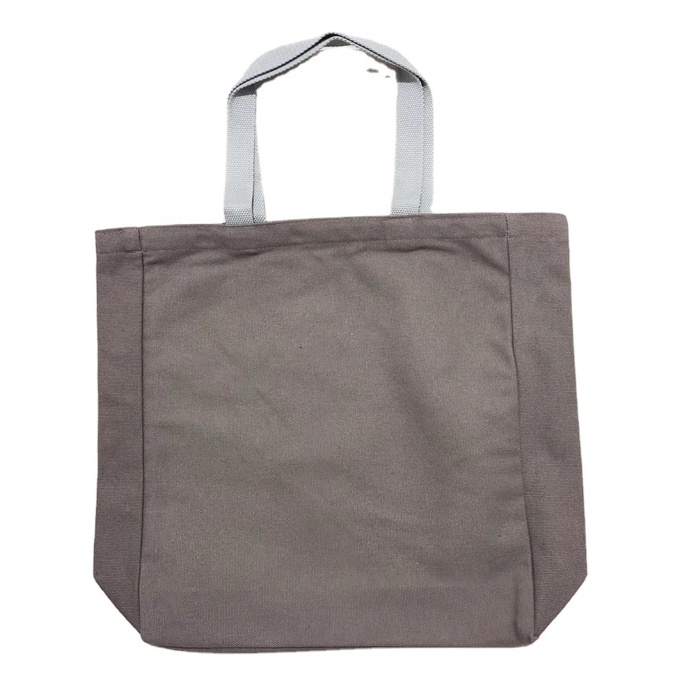 Wholesale Cheap 16OZ Canvas Tote Bags With Logo Printing Bulk In Stock