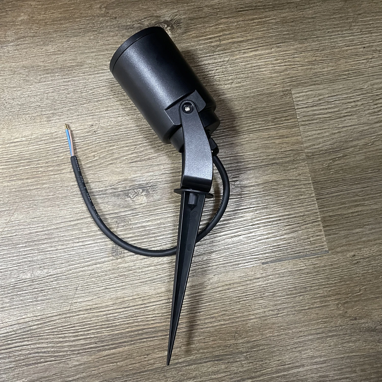 S1017 Ip65 waterproof exterior spike lamp PC material gu10 lampholder Garden Spot Lighting Outdoor Ground Spike Light