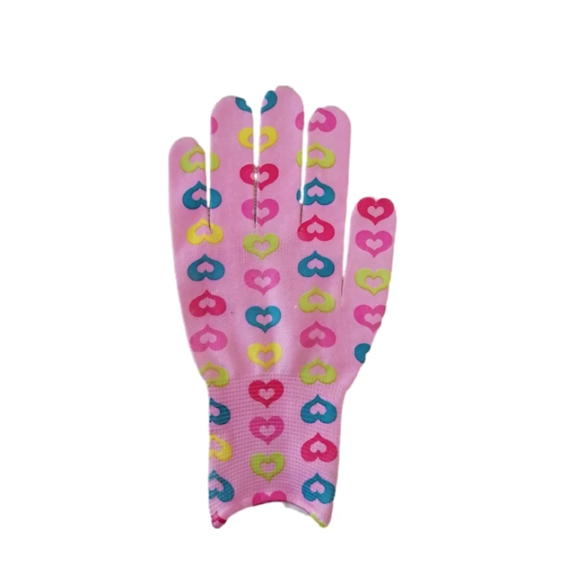 professional chinese factory esd glove pu palm pu plated glove manufacturer pu leather gloves