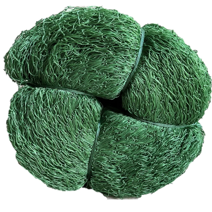 Best Selling Good strength High Quality Nylon/Polyester Multifilament Braided Knotted rede de pesca fishing net