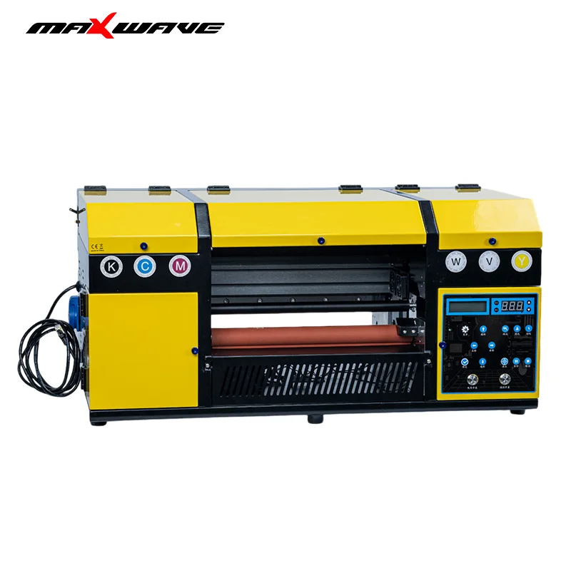 MAXWAVE A3 uv dtf printer with laminator Roll to Roll UV DTF Printing Printer Wholesale Price 2 in 1 Combo Set UV DTF Printer