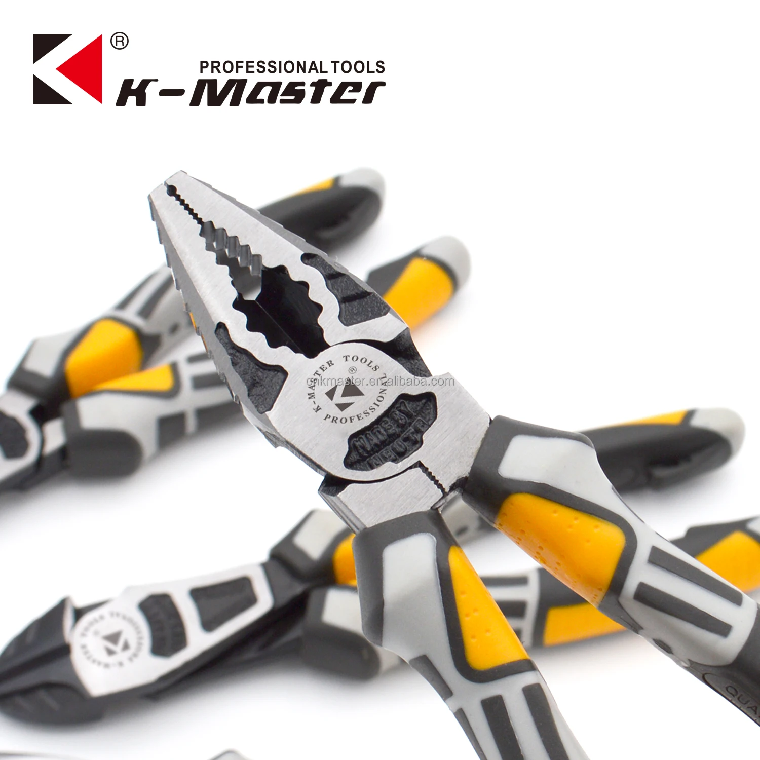 K-Master TPR РУЧКА CRV Промышленное Качество 8 дюймов комбинированные плоскогубцы linesman для резки alicate