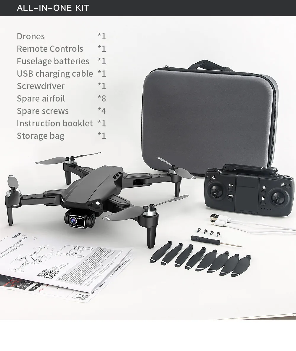 L900 PRO3 6K HD GPS  flight time 75min  Flight distance 1200m  drom camera drones dj flexibles