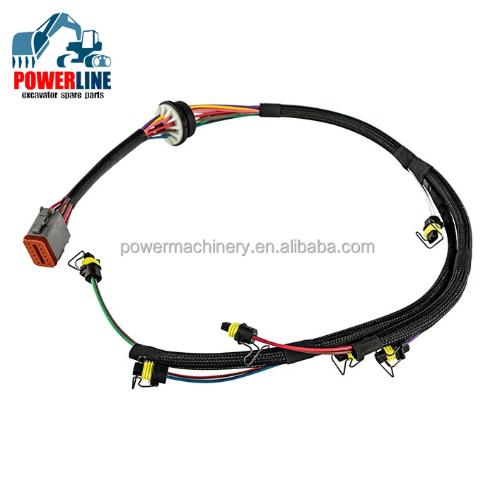 Fast delivery excavator parts 235-8202 Excavator E330D E336D C9 Engine Wiring Harness For CAT 2358202 235-8202