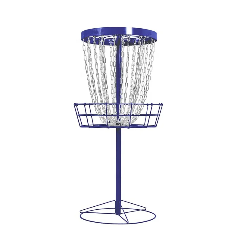 China online selling steel  Outdoor Play Disc Golf Basket Set