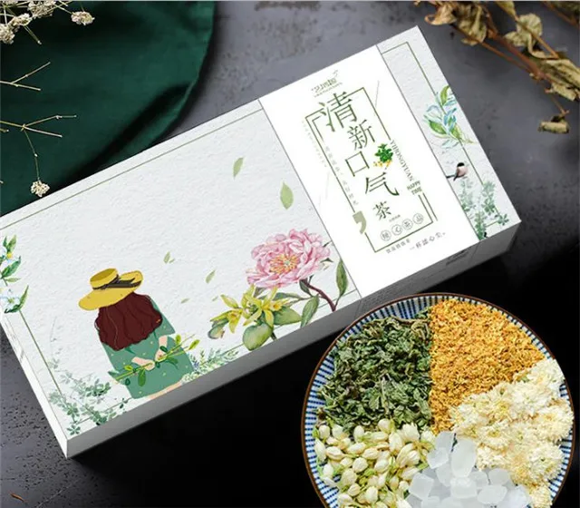 
Wholesale flower tea Mint lotus leaf tea 