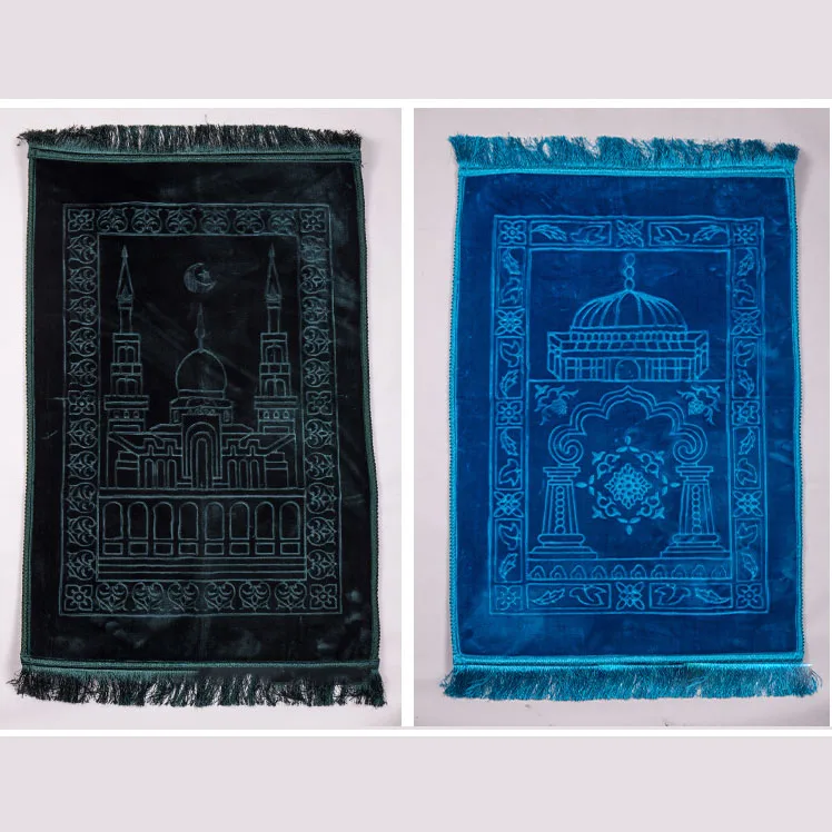 
Fashwell 17410 comfortable luxury prayer rug textile muslim prayer mat islamic mosque moslim mats fabric turkish dubai 
