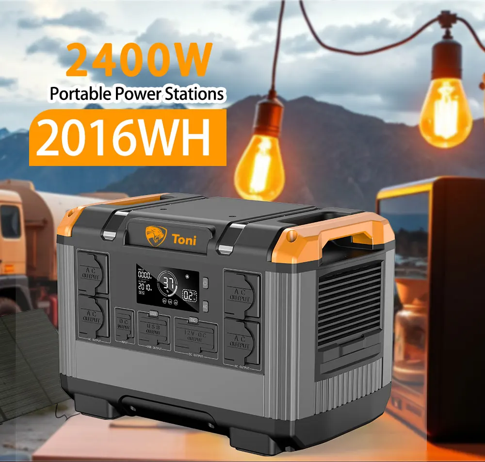 Toni 630000 мАч Портативный Power Bank поиск новых продуктов PD 2400 Вт внешняя упаковка зарядное устройство ноутбук планшет мобильный телефон литий ионный