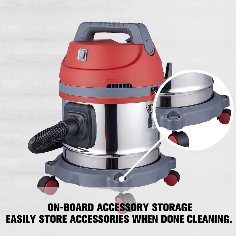 Big Discount Floor Cleaner 240V Wet And Dry Portable Electric Vacuum Cleaner 20L Drum Vacuum Cleaner