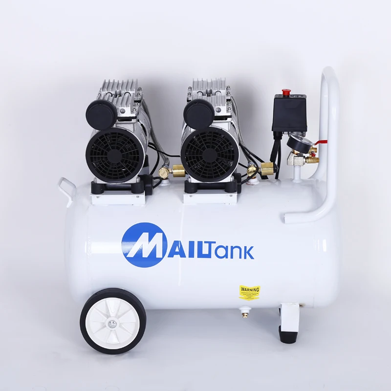 Mailtank 220V 50L 1450r/in Portable Oil Free Air Compressor for sale