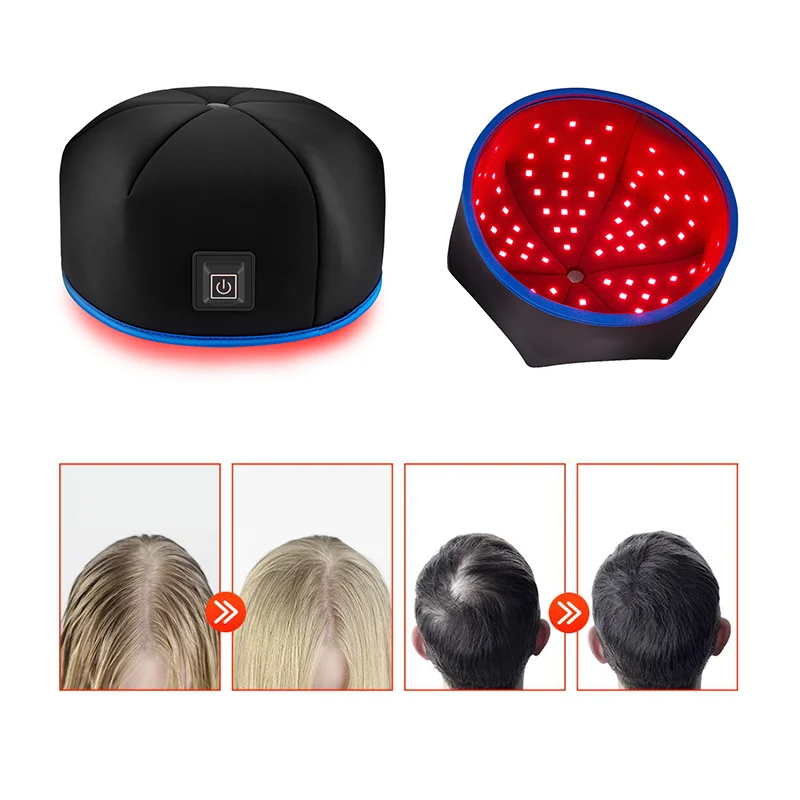 Phototherapy New 3d Nir Device Infra Near Infrared Led Red Light Therapy Hat Helmet Hair Regrowth Cap For Hair Growth