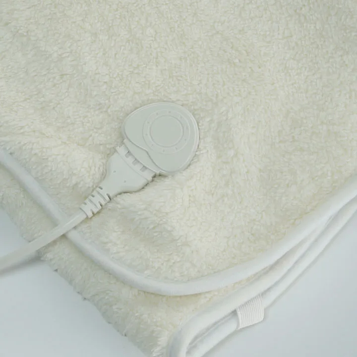 Sherpa Blanket  No Battery Heated Blankets Thermal Heating Soft Plush Washable Electric Blanket