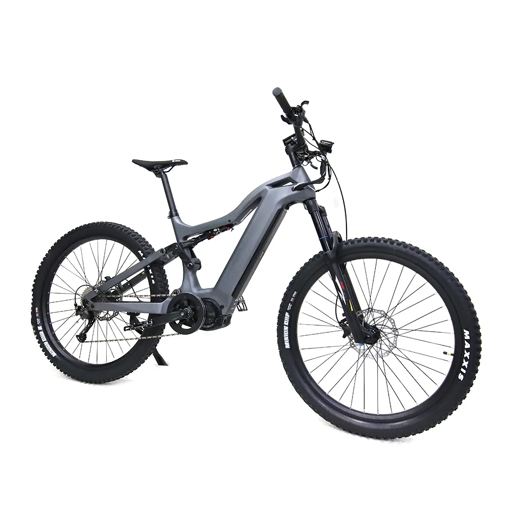 carbon fiber bike central motor bafang ultra 52 volt 1500 watt m620 ebike full suspension e bike 275 inch 29er