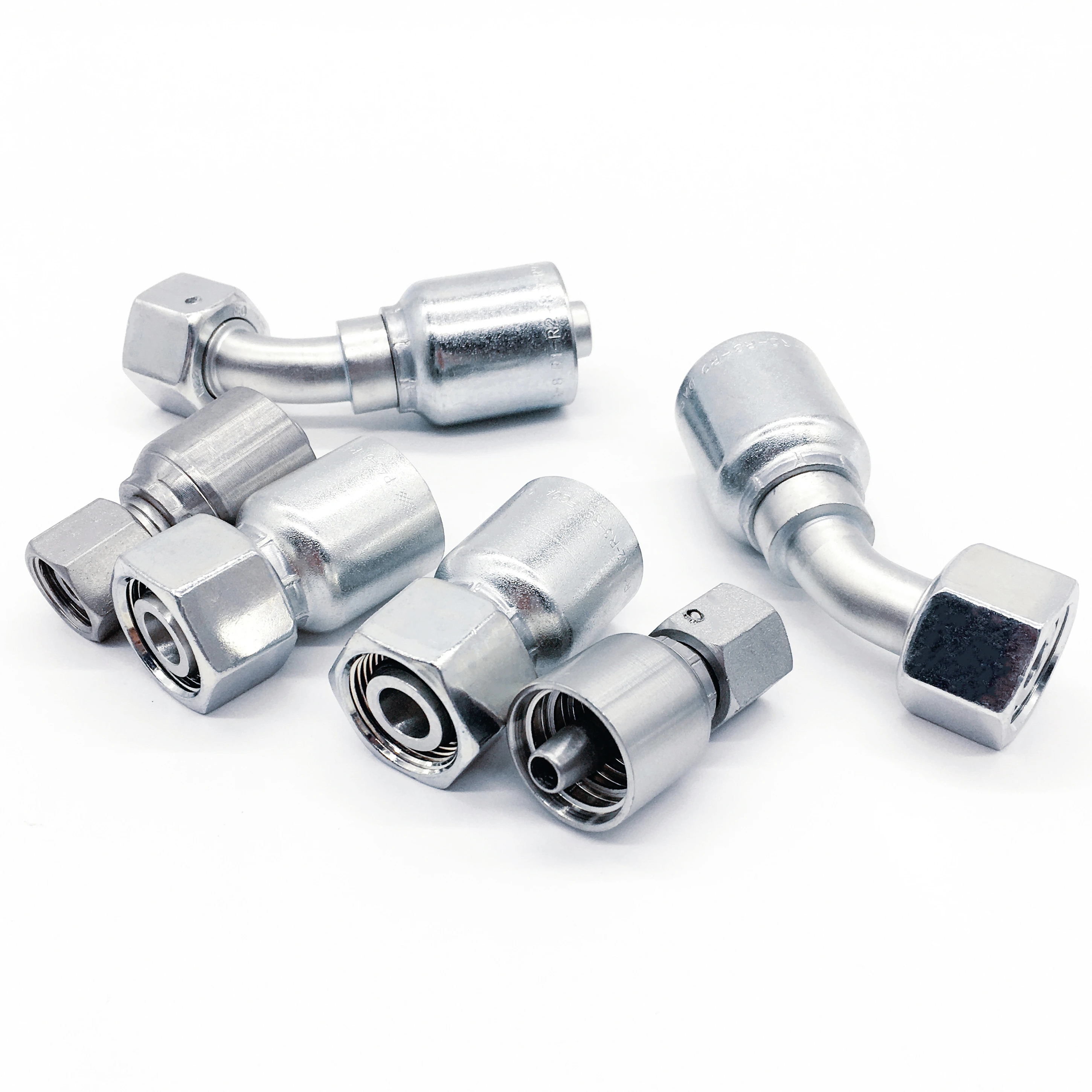 Высокое давление Parker 1J943 ORFS женское плоское сиденье ISO12151-1--SAEJ516 гидравлический шланг муфта цельный с прямой головкой 24291Y