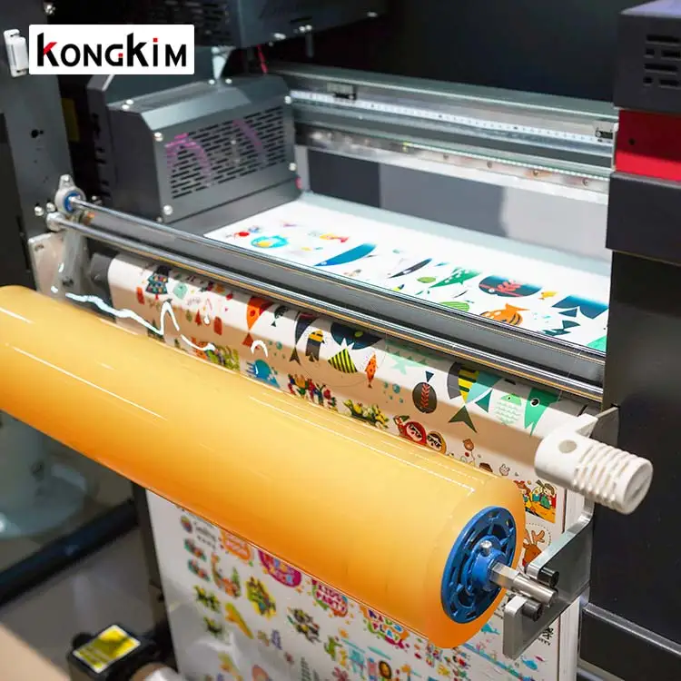 Hot Sale 60cm 30cm  Roll to Roll Dtf UV Printer Ab Film with Laminator All in One UV Printer