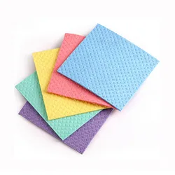 Swedish Dishcloths Eco-friendly Dish Cloths Towels Reusable Cellulose Sponge Cleaning Cloths