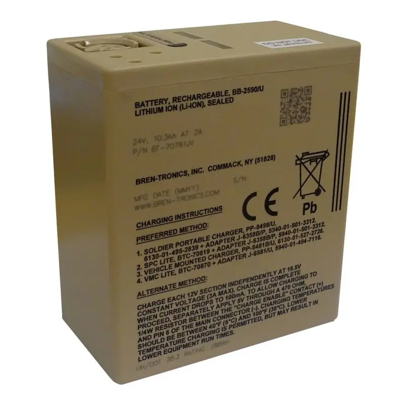 ENNOPOL UN38.3 rating 216Wh 7.5 Ah 28.8V Lithium-Ion BB2590 BB-2590/U SMBus Battery to Replace BB-2416/U and BB-2557/U ETC