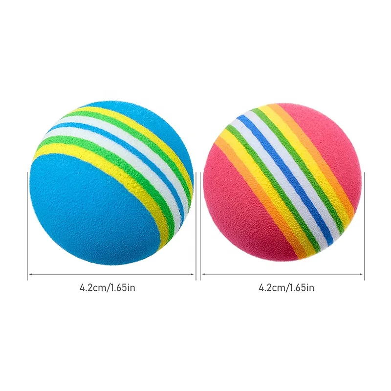 Eva Foam Golf Balls Training Limited Flight Sponge Golf Ball for practice driving range golf game
