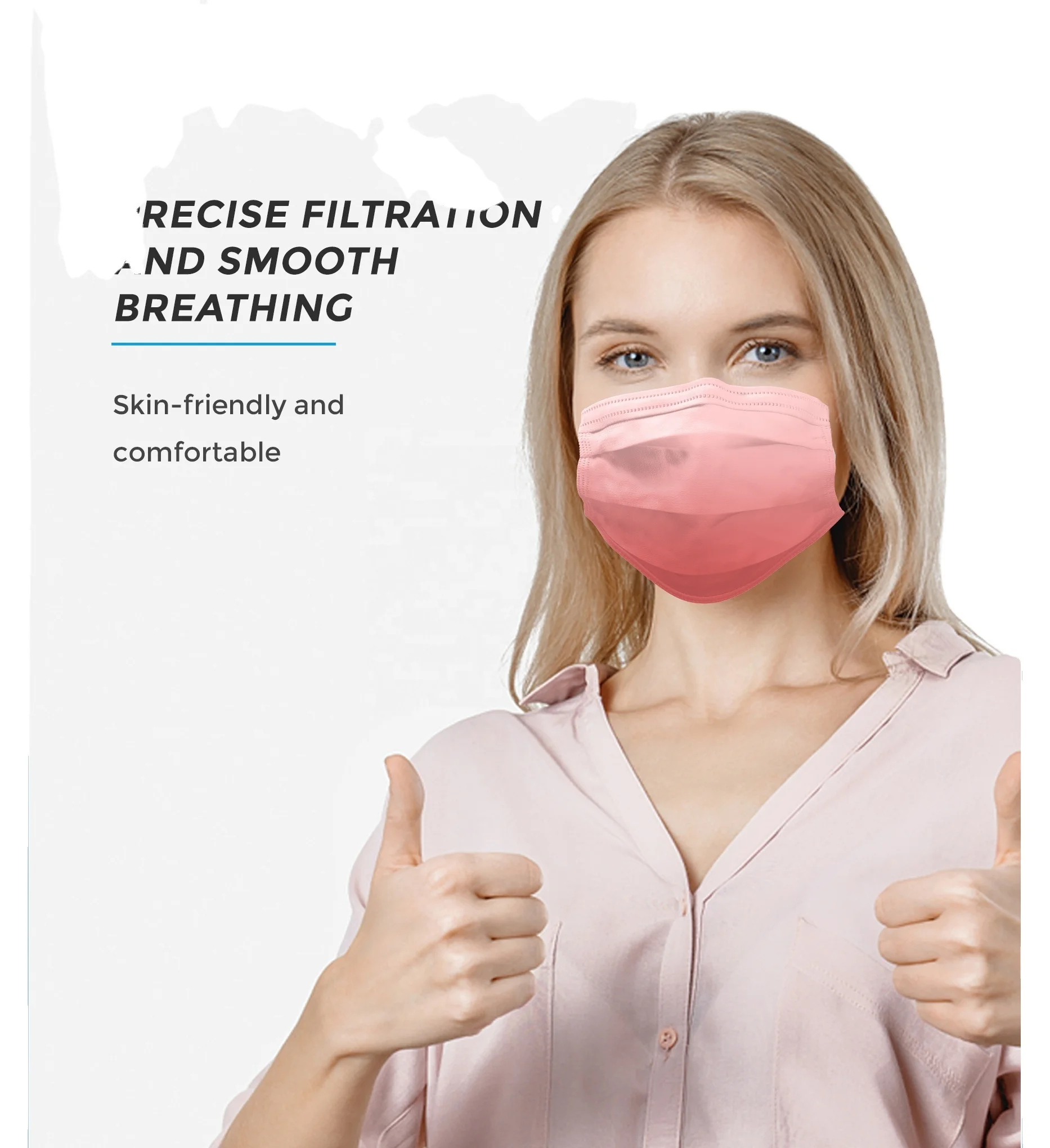 disposable colorful protective 3 layers supplier facemasks facial mask dispos Morandi masque holder 3-ply face maskss