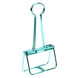 Wholesale Factory Price Rose Gold Black Metal 19mm Binder Clips Paper Clip