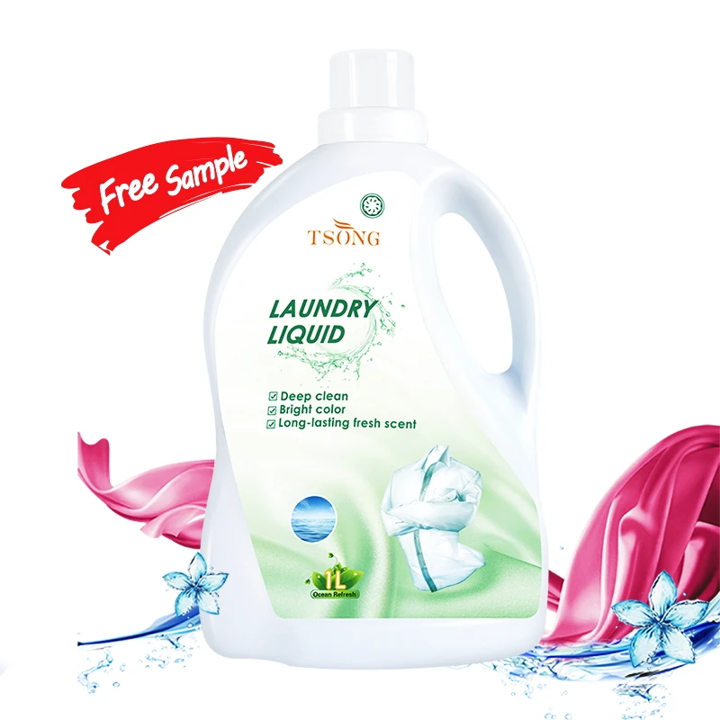 1 Liter Eco Friendly Clothes Odour Remover Concentrated Washing Liquid Detergent Laundry Natural