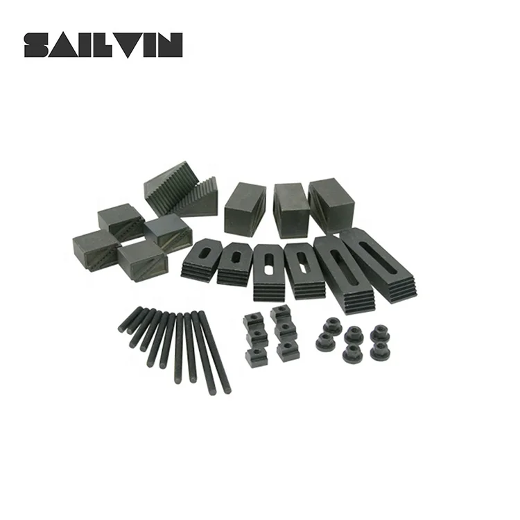 High Precision CNC 58 Pieces M8 M10 M12 M14 M16 Metric Milling Clamping Kit