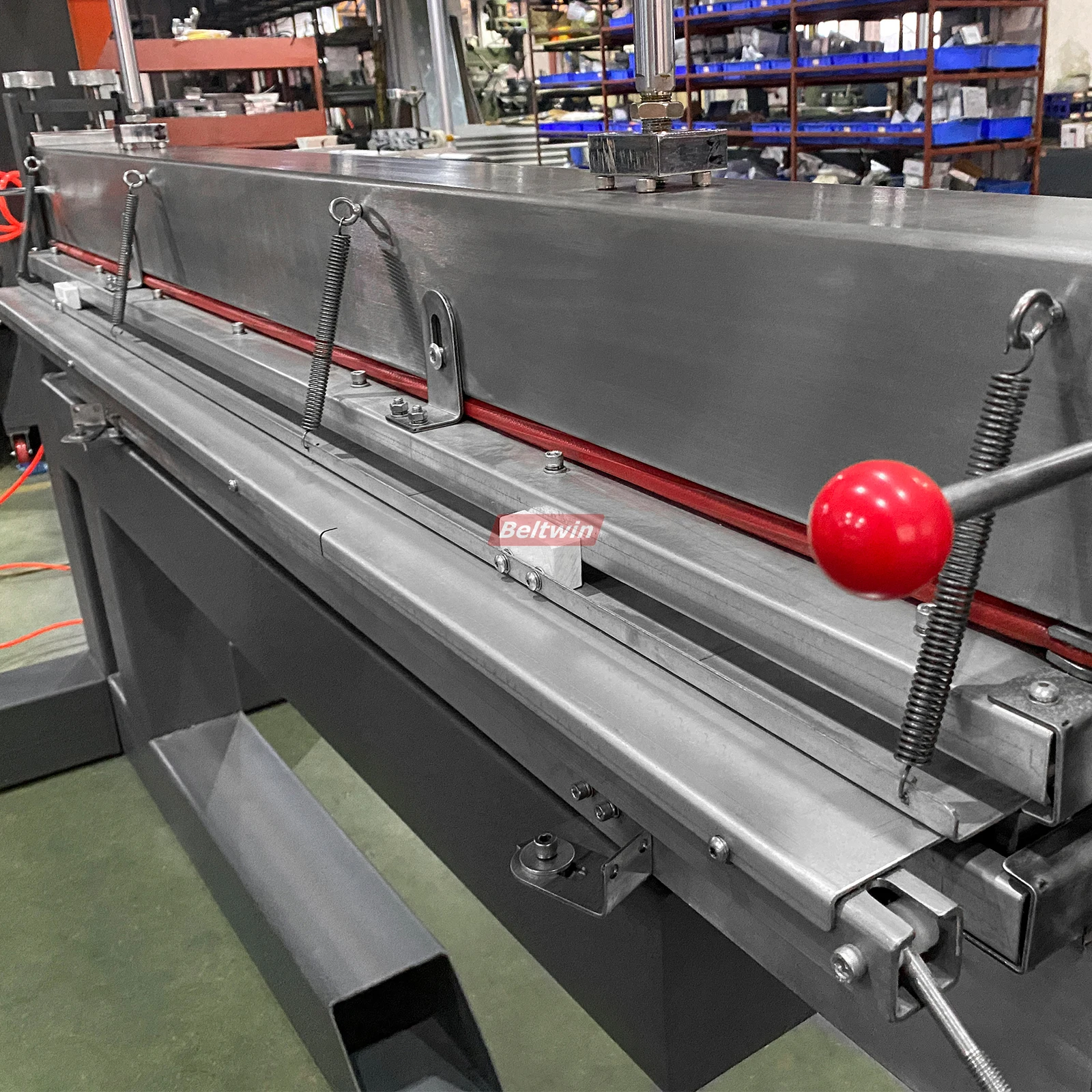 Beltwin Stainless Steel Body Portable Water Cooling Vulcanizer Conveyor Belt Joint Press Water Cooled Press Machine 1100