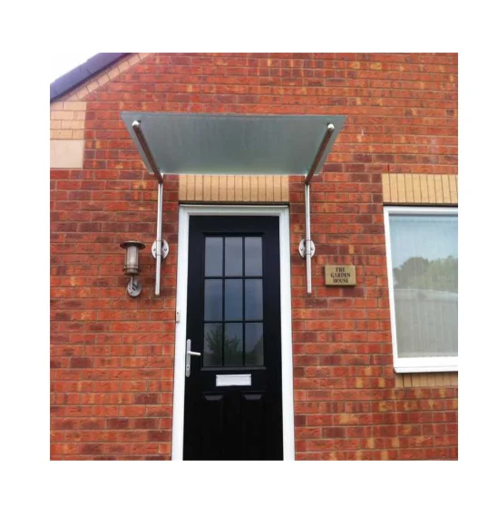 Outdoor Rain Protect Glass Canopy Designs