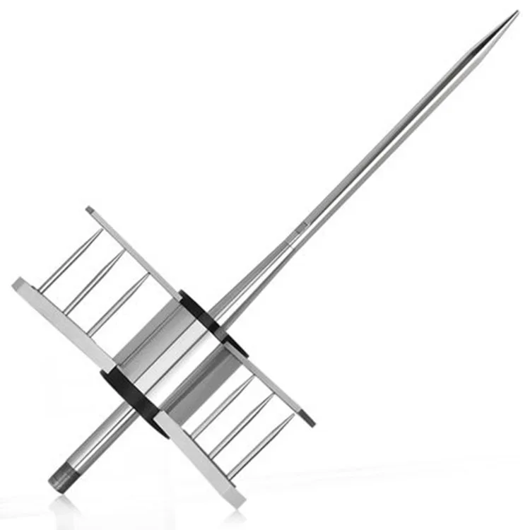 Ground Rod Lightning Arrester Stainless Steel Active Lightning Arrester Lightning Conductor For Building