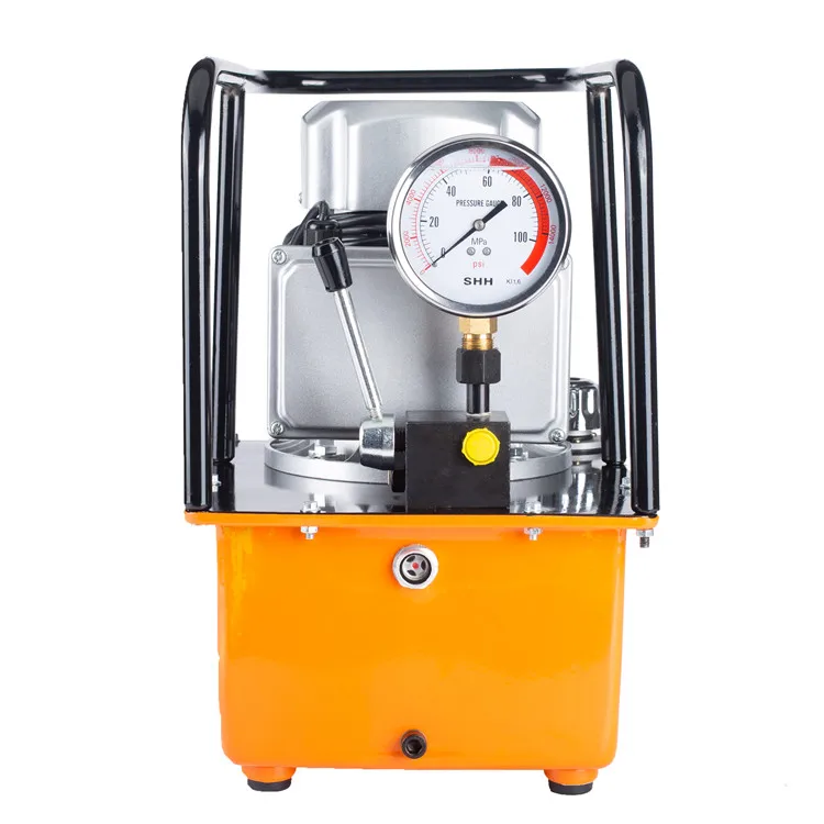 Cheap Cost-effective Pump Lightweight Four Way High-pressure High Power Electric Pump Steel 32 Hydraulic Pump Yellow Wooden 1set