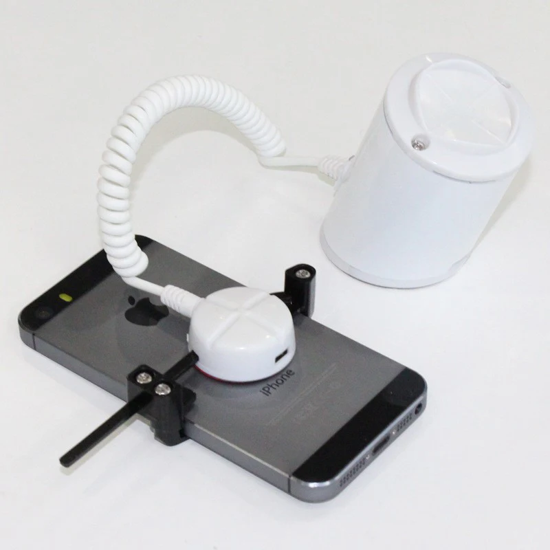 Retail Charging Desktop Mounted Mobile Phone Anti-theft Alarm Display Security Stand for Cell Phone