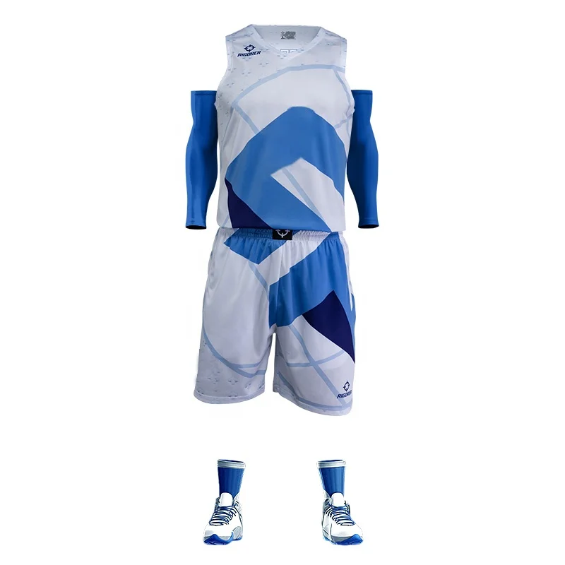
Rigorer customized basketball uniform sublimation printing jersey 