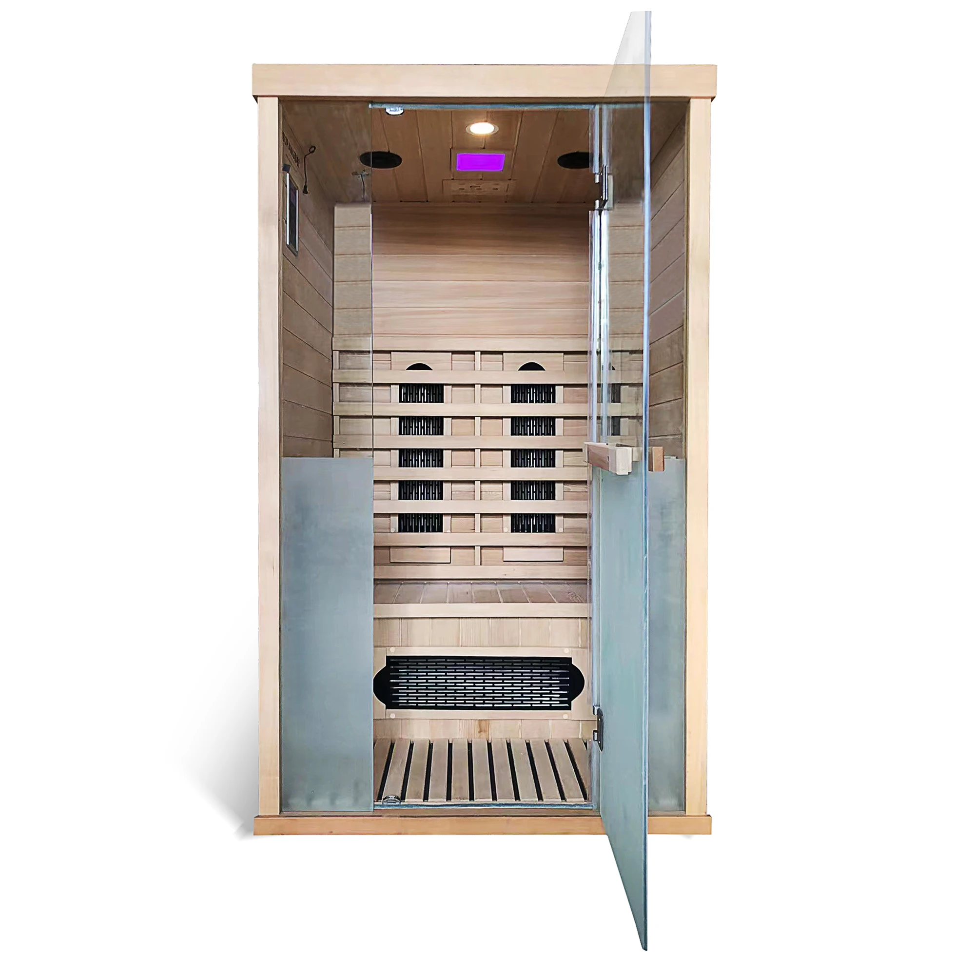 Special Offer Prefabricated Wooden HouseSauna Steam RoomWooden Steam Cabin Box Product Far Infared Sauna House