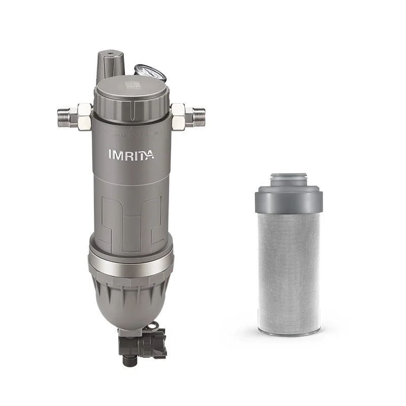 IMRITA Factory Direct Home Use 6000L/h Water Flow Mesh Washable Removing Pre Water Filter Sediment Water Filter