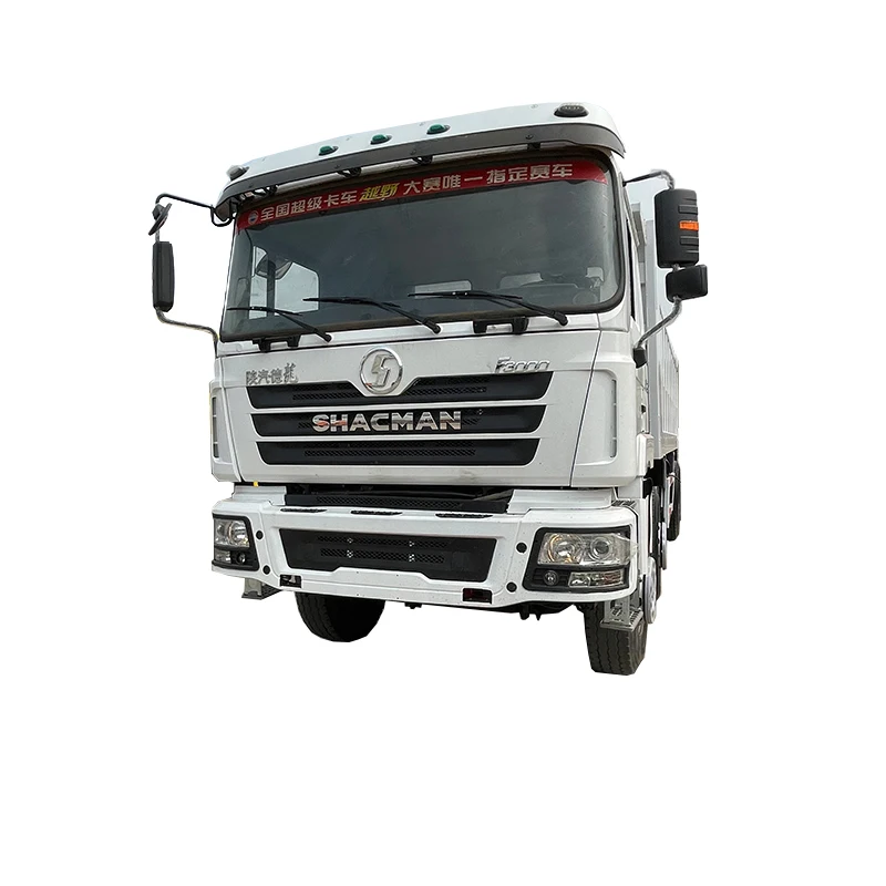 Вторая рука Shacman 8x4 12 шины 380Hp новый контейнер пользовательских цветов Евро 3 самосвал