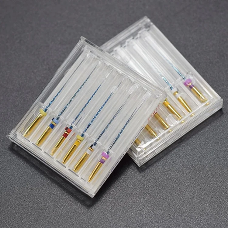 Super Elastic NITI Flexible Heat Activation Rotary Files Dental Burs