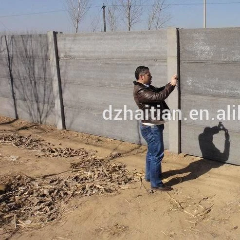 precast concrete slab fence machine/concrete walls fences/boundary wall fence extruder