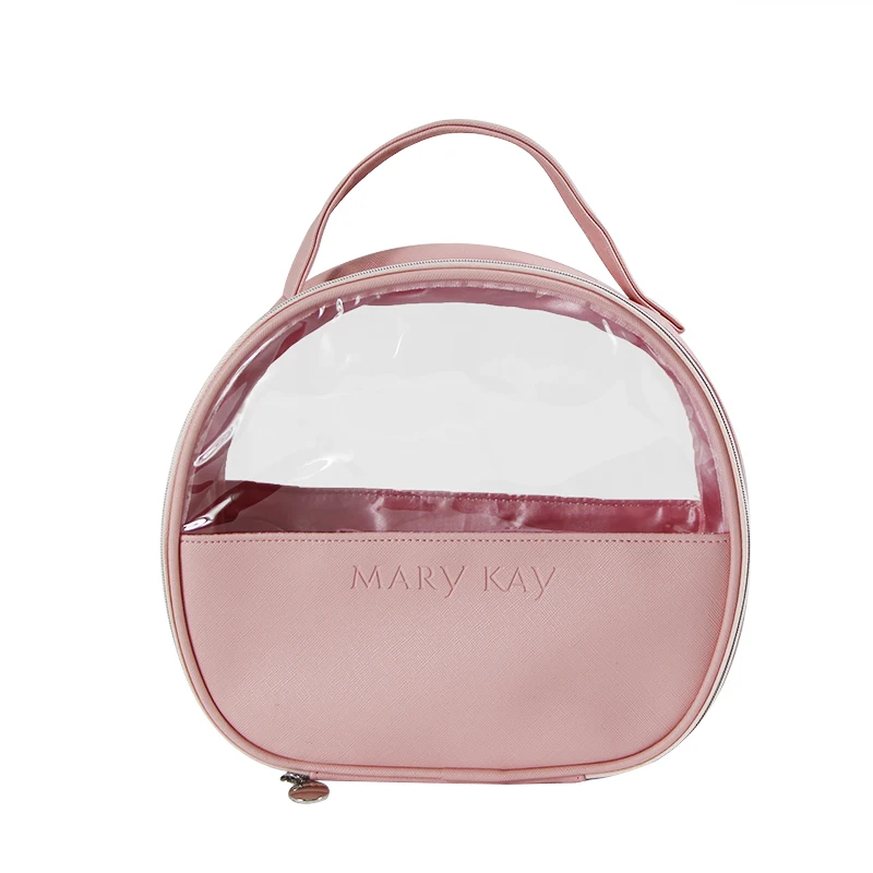 Оптовая продажа, модный дорожный Органайзер для косметических принадлежностей из ПУ кожи, косметичка с надписью, с застежкой-молнией для кистей и инструментов