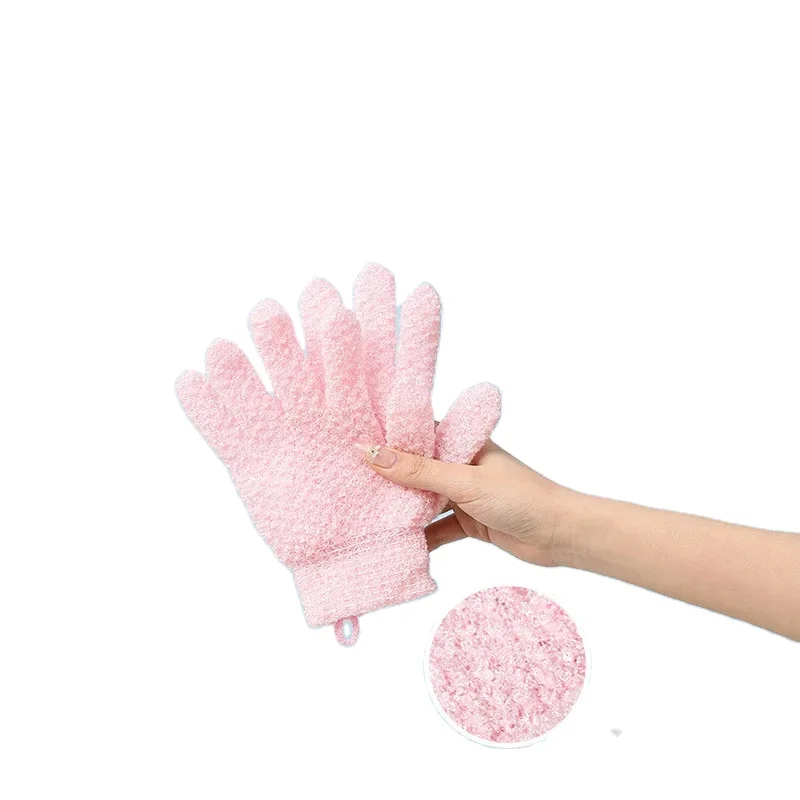 Body Scrubber Bath Glove Custom Exfoliating Gloves Bath Mitt Shower Exfoliating Gloves