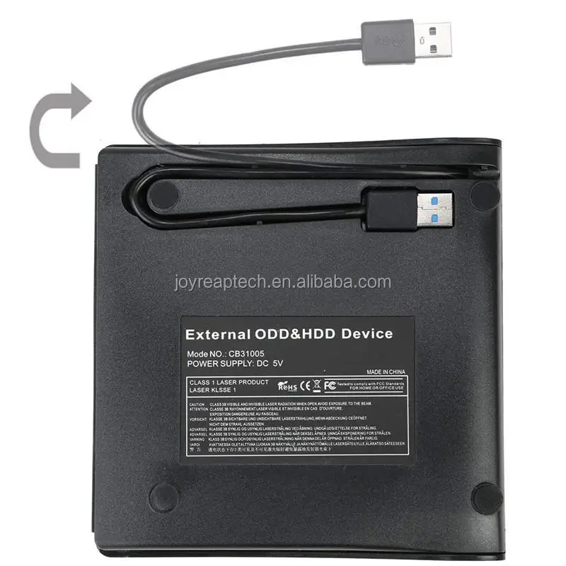 External DVD ROM Optical Drive USB 3.0 CD/DVD-RM CD-RW Player Burner Slim Portable Reader Recorder Portatil for iMac Laptop