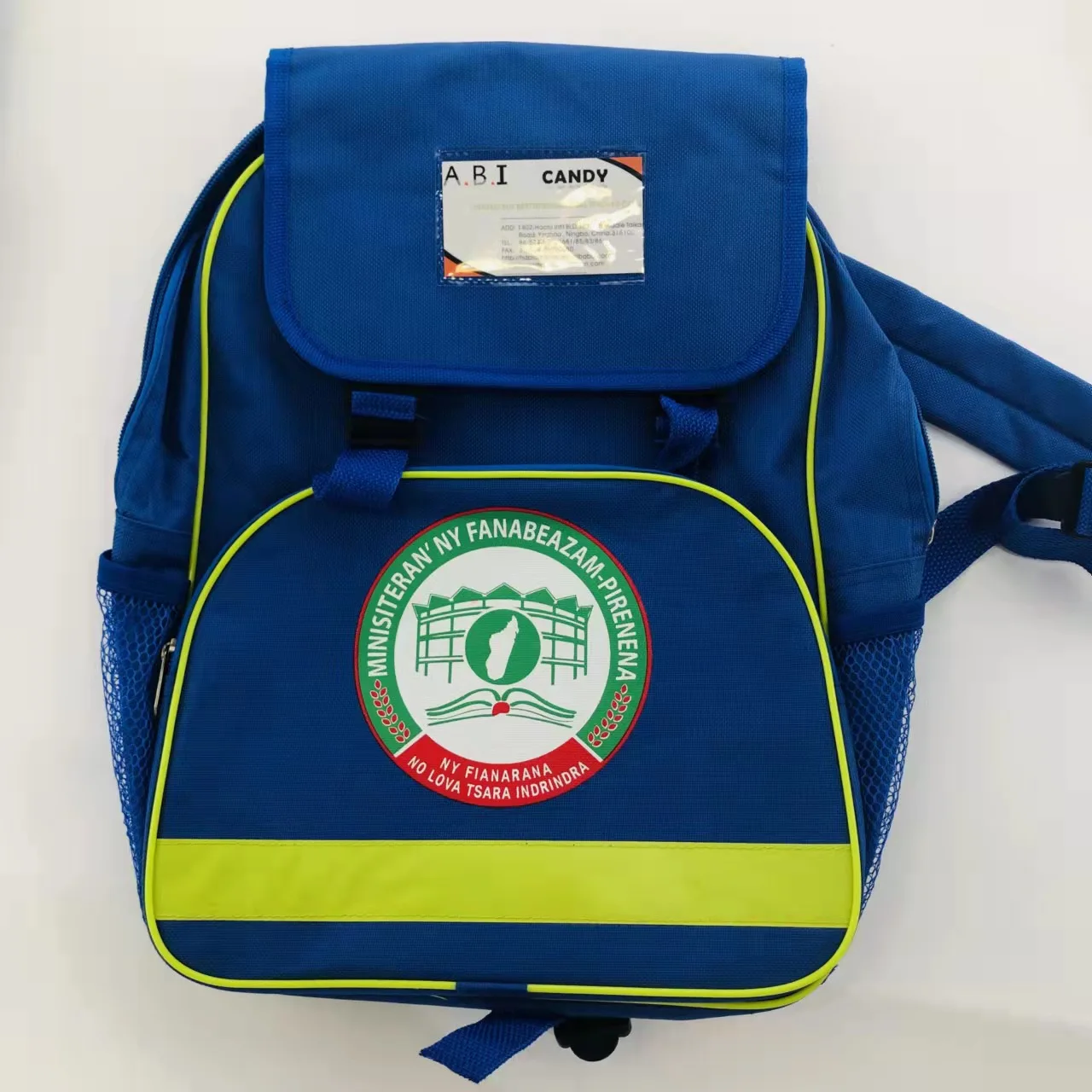 Government Tender Madagascar Back to School Kit Kids Stationery Backpack Set