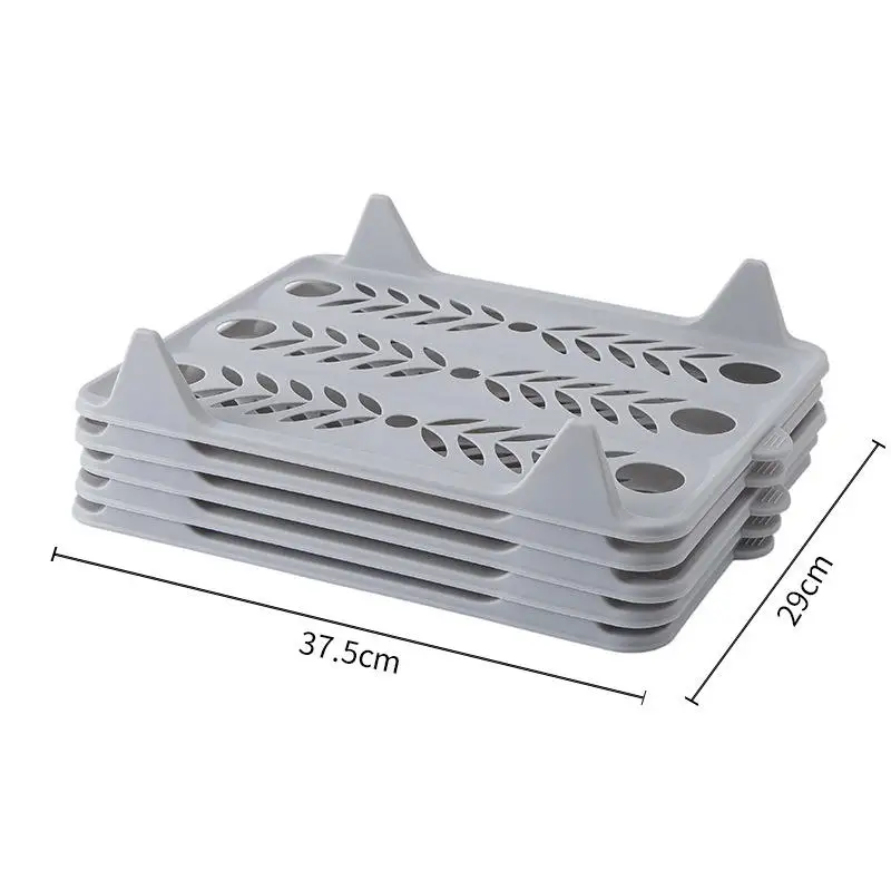 Large Size 37.5*29cm Simple Wardrobe Multifunctional Folding Board Creative Clothes  Storage Folding Board