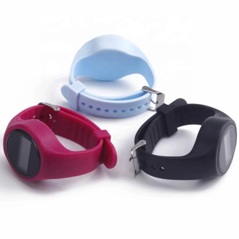 Smart Watch Fitness Activity Tracker Sport Pedometer Smart Wristwatch 3D Silicone Pedometer Watch