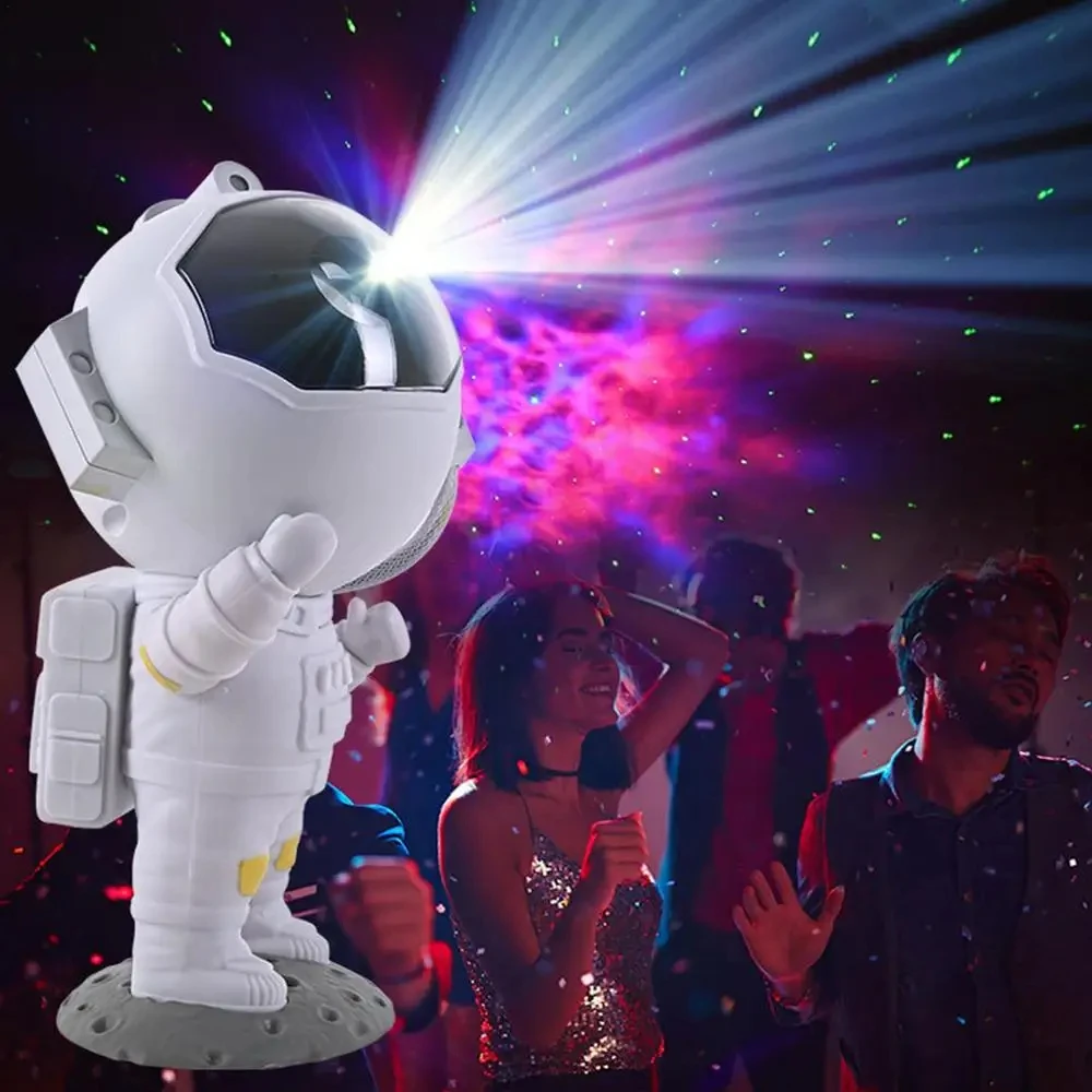 Rechargeable Astronaut Starry Sky Projector Light Nebula Star Night Lamp Starry Sky Projector Light